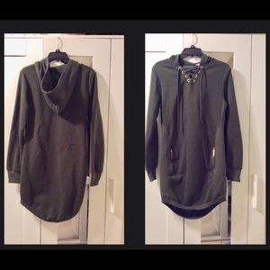 Juniors Olive Green Dress.